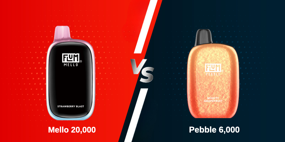 Flum Vape Mello vs. Pebble: Battle of Flum's Top Picks Flum Vape Mello vs. Pebble: Battle of Flum's Top Picks