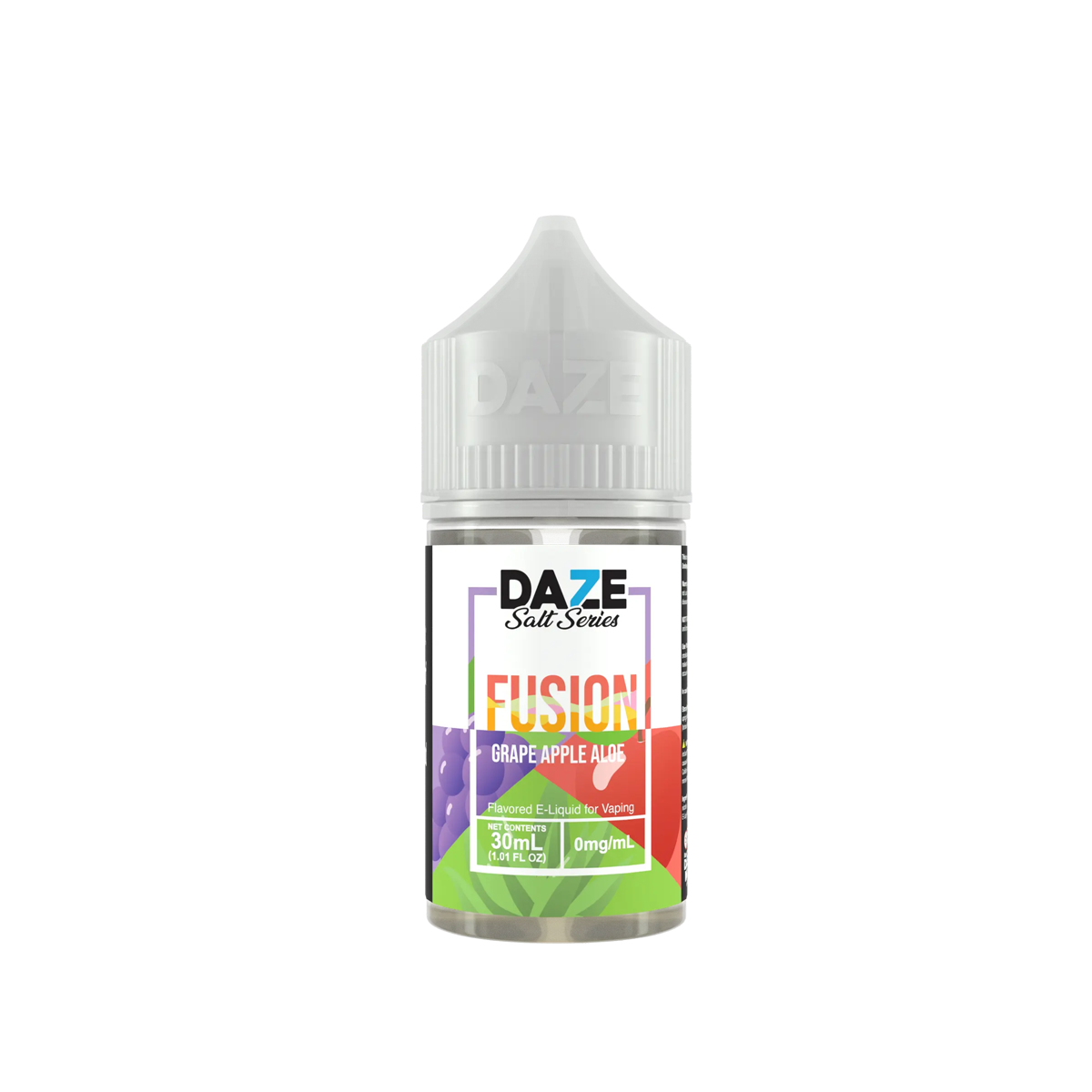 7 Daze Fusion Salt Nicotine Vape Juice 50 Mg 30 Ml Grape Apple Aloe