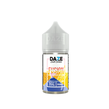 7 Daze Fusion Salt Nicotine Vape Juice 30 Mg 30 Ml Lemon Passionfruit Blueberry