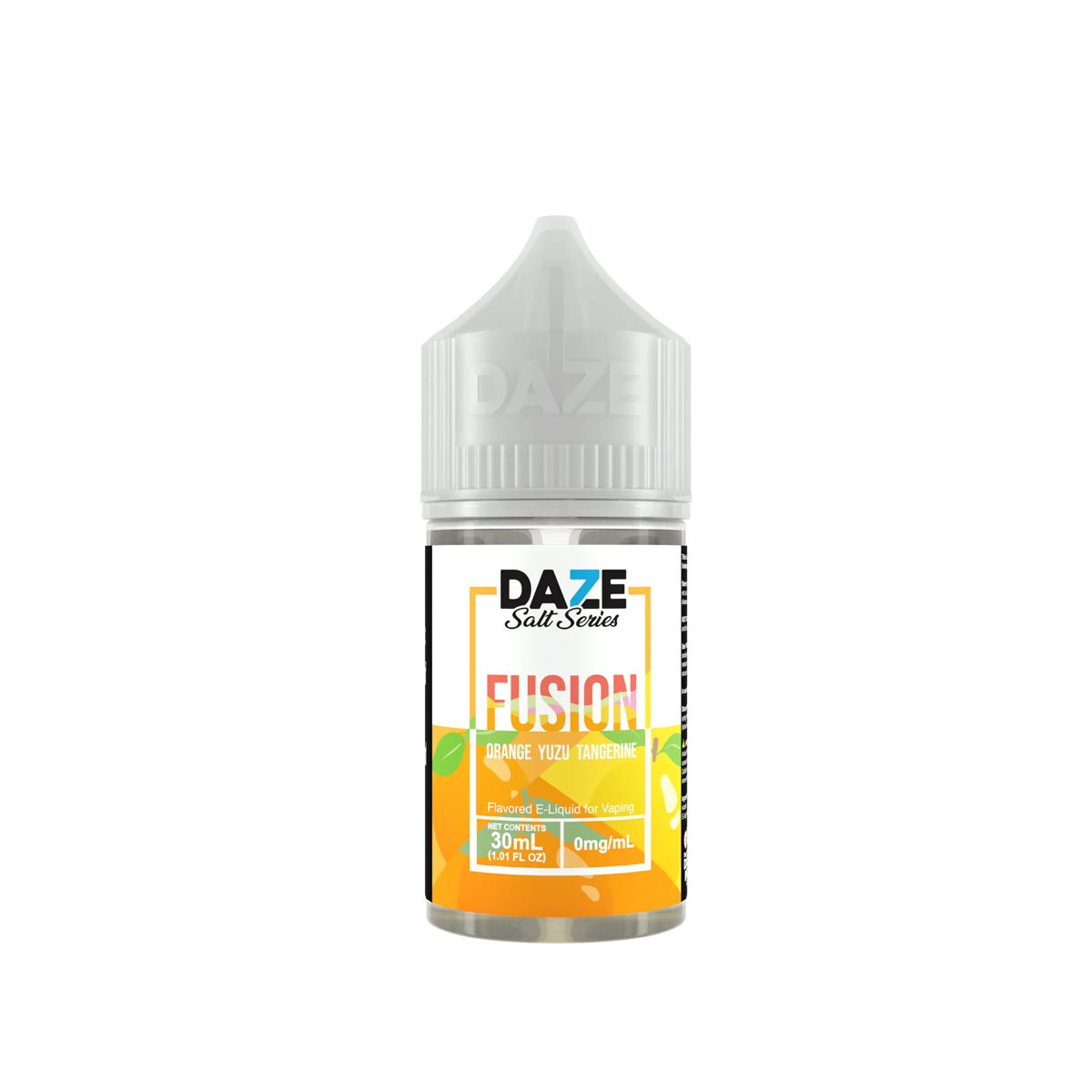 7 Daze Fusion Salt Nicotine Vape Juice 30 Mg 30 Ml Orange Yuzu Tangerine