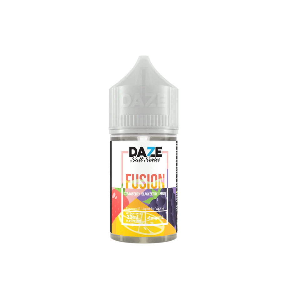 7 Daze Fusion Salt Nicotine Vape Juice 50 Mg Strawberry Blackberry Lemon