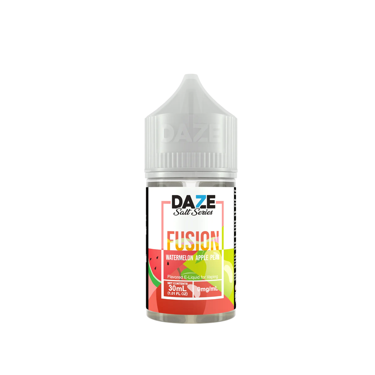 7 Daze Fusion Salt Nicotine Vape Juice 30 Mg 30 Ml Watermelon Apple Pear