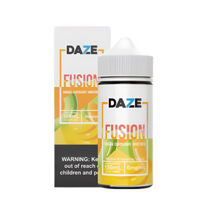 7 Daze Fusion Freebase Vape Juice 0 Mg 100 ML Banana Cantaloupe Honeydew | Vapezilla