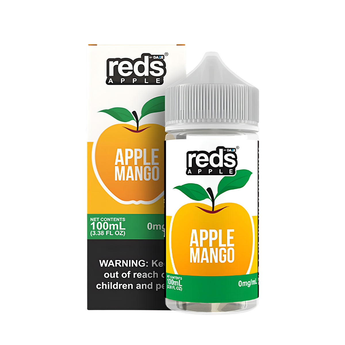 7 Daze Reds Apple Freebase Vape Juice 0 Mg 100 Ml Mango
