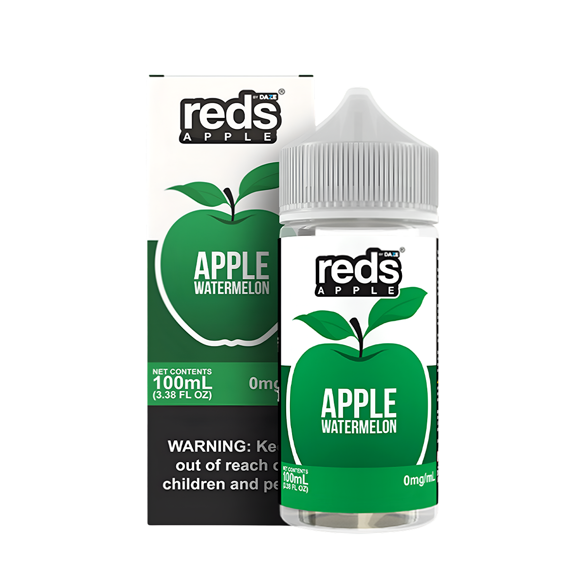 7 Daze Reds Apple Freebase Vape Juice 0 Mg 100 Ml Watermelon