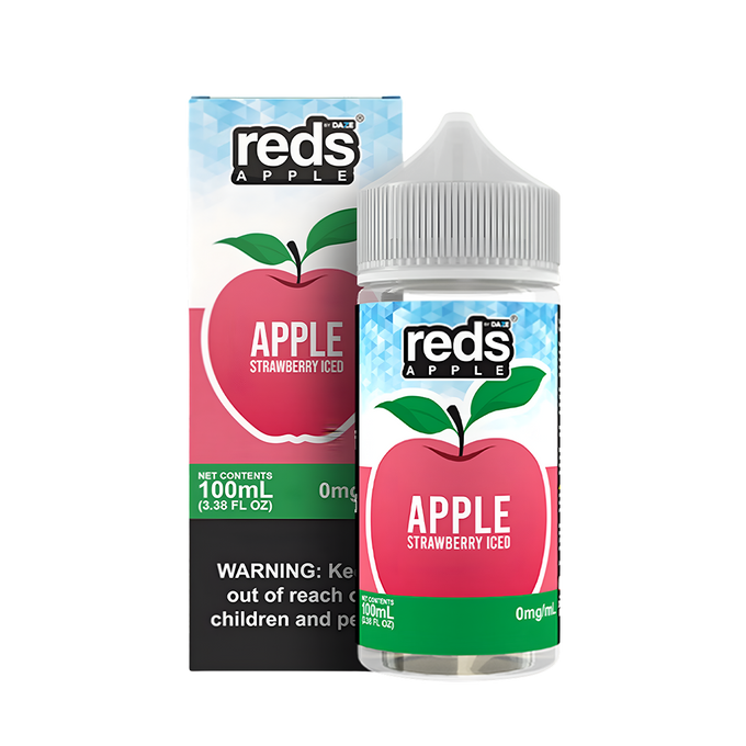 7 Daze Reds Apple Iced Freebase Vape Juice