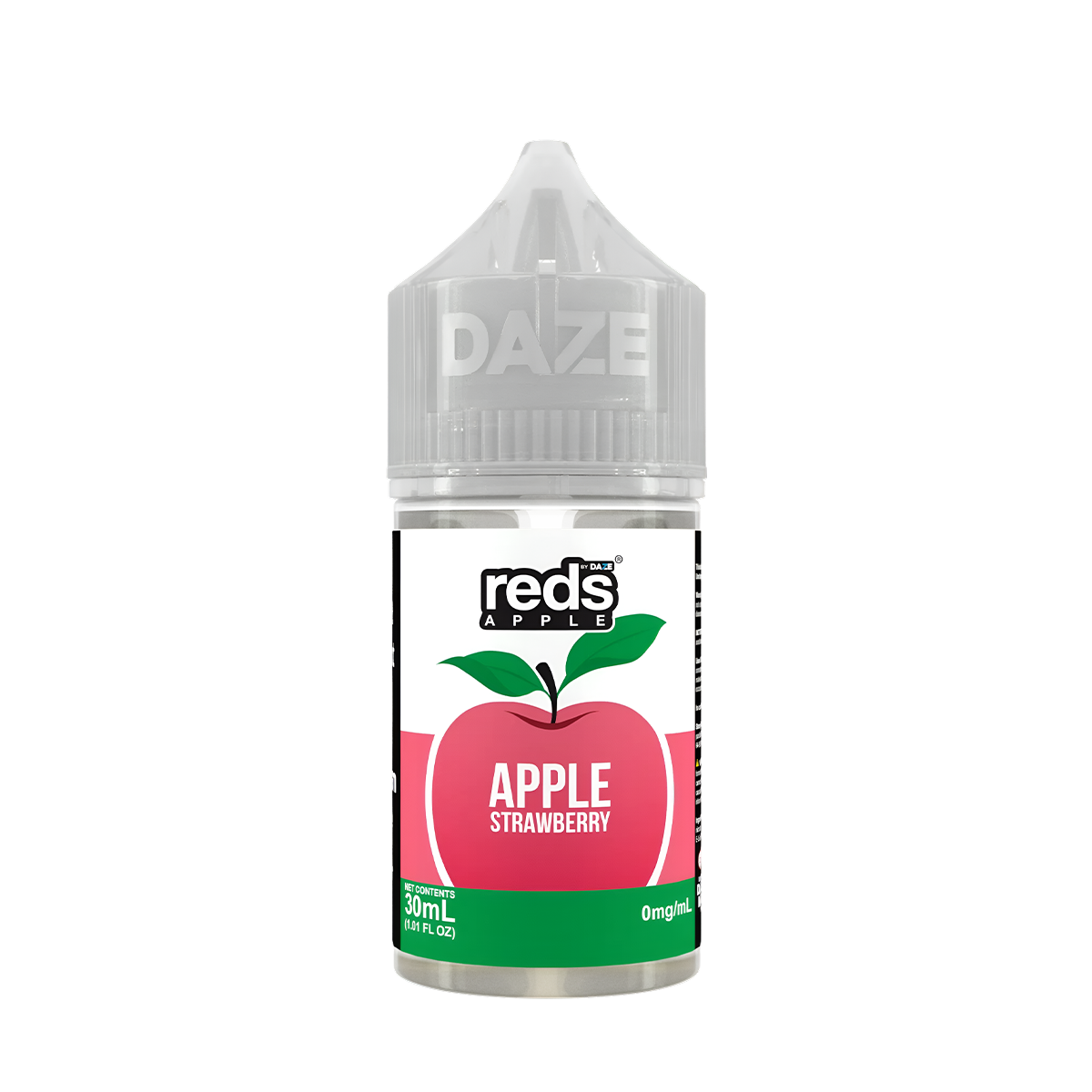 7 Daze Reds Apple Salt Nicotine Vape Juice 30 Mg 30 Ml Strawberry