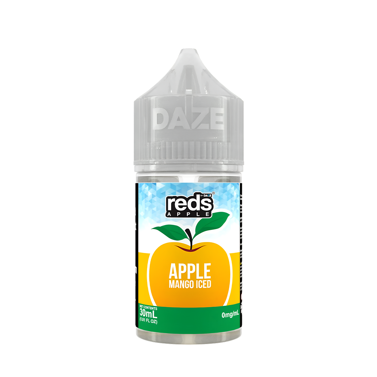 7 Daze Reds Apple Iced Salt Nicotione Vape Juice 30 Mg 30 Ml Mango Iced