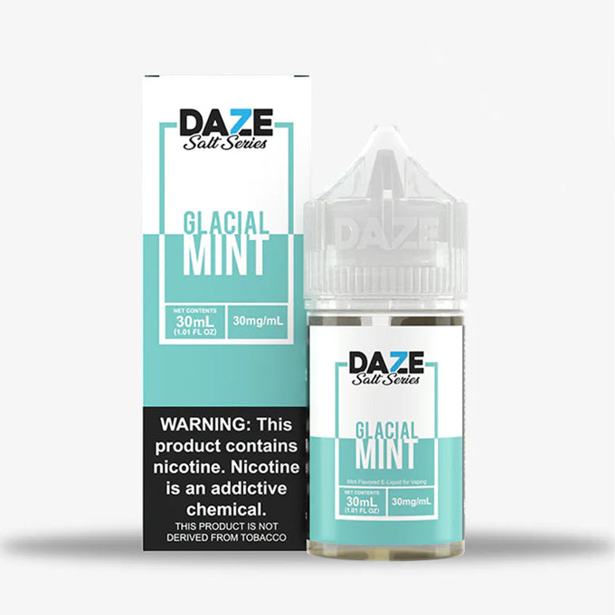 7 Daze 7obacco & Glacial Mint Salt Nicotine Vape Juice