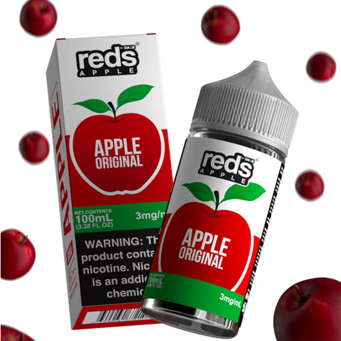 7 Daze Reds Apple Freebase Vape Juice