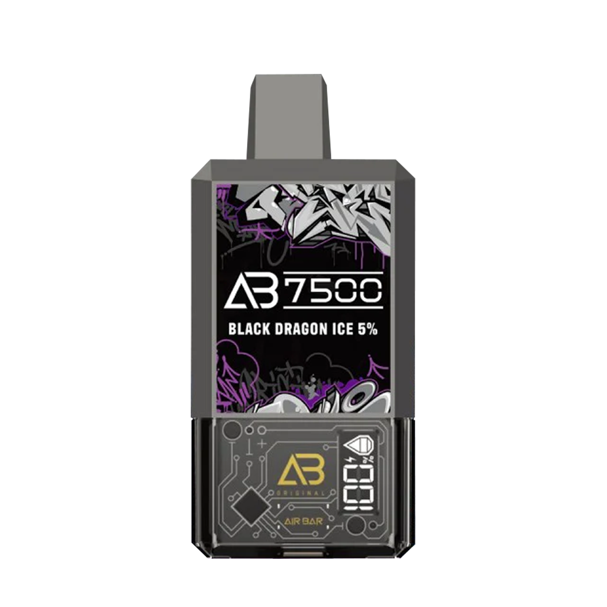 Air Bar AB7500 Disposable Vape Black Dragon Ice  