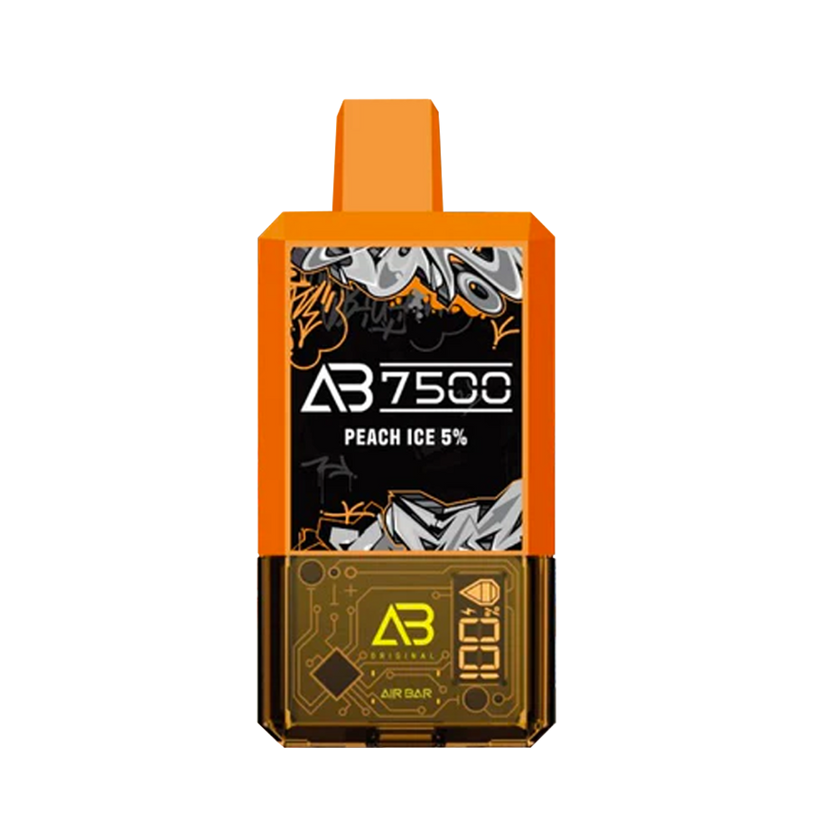 Air Bar AB7500 Disposable Vape Peach ce
