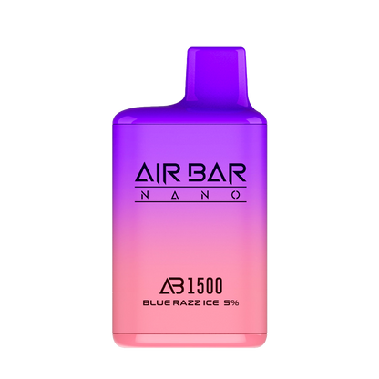 Air Bar Nano 1500 Disposable Vape Blue Razz Ice  