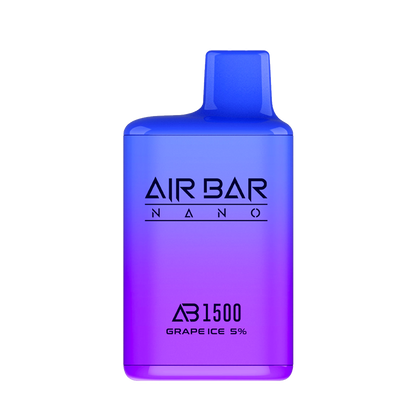 Air Bar Nano 1500 Disposable Vape Grape Ice  
