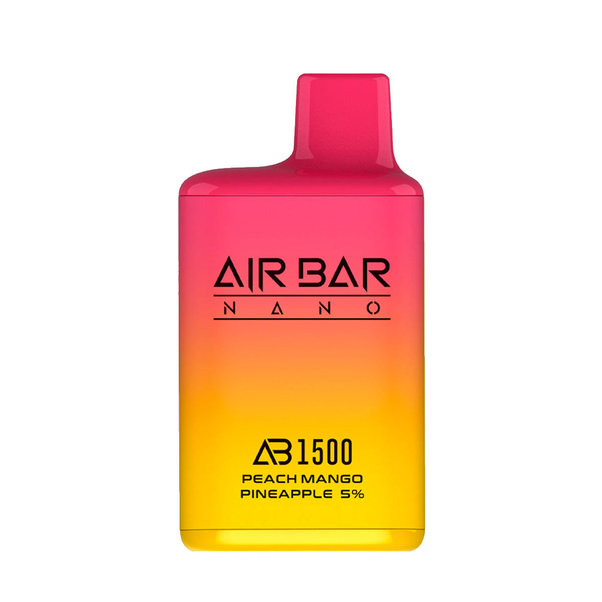 Air Bar Nano 1500 Disposable Vape Peach Mango Pineapple  