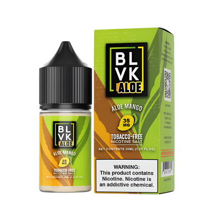 BLVK Aloe Salt Nicotine Vape Juice 35 Mg 30 Ml Mango Ice