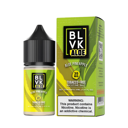 BLVK Aloe Salt Nicotine Vape Juice 35 Mg 30 Ml Pineapple Ice