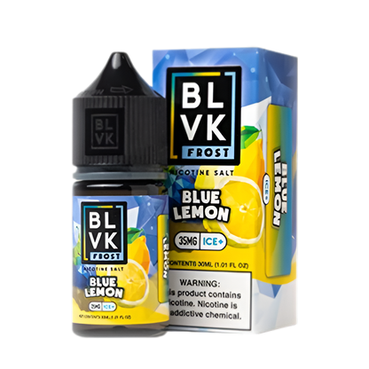 BLVK Frost Salt Nicotine Vape Juice 35 Mg 30 Ml Blue Lemon Ice