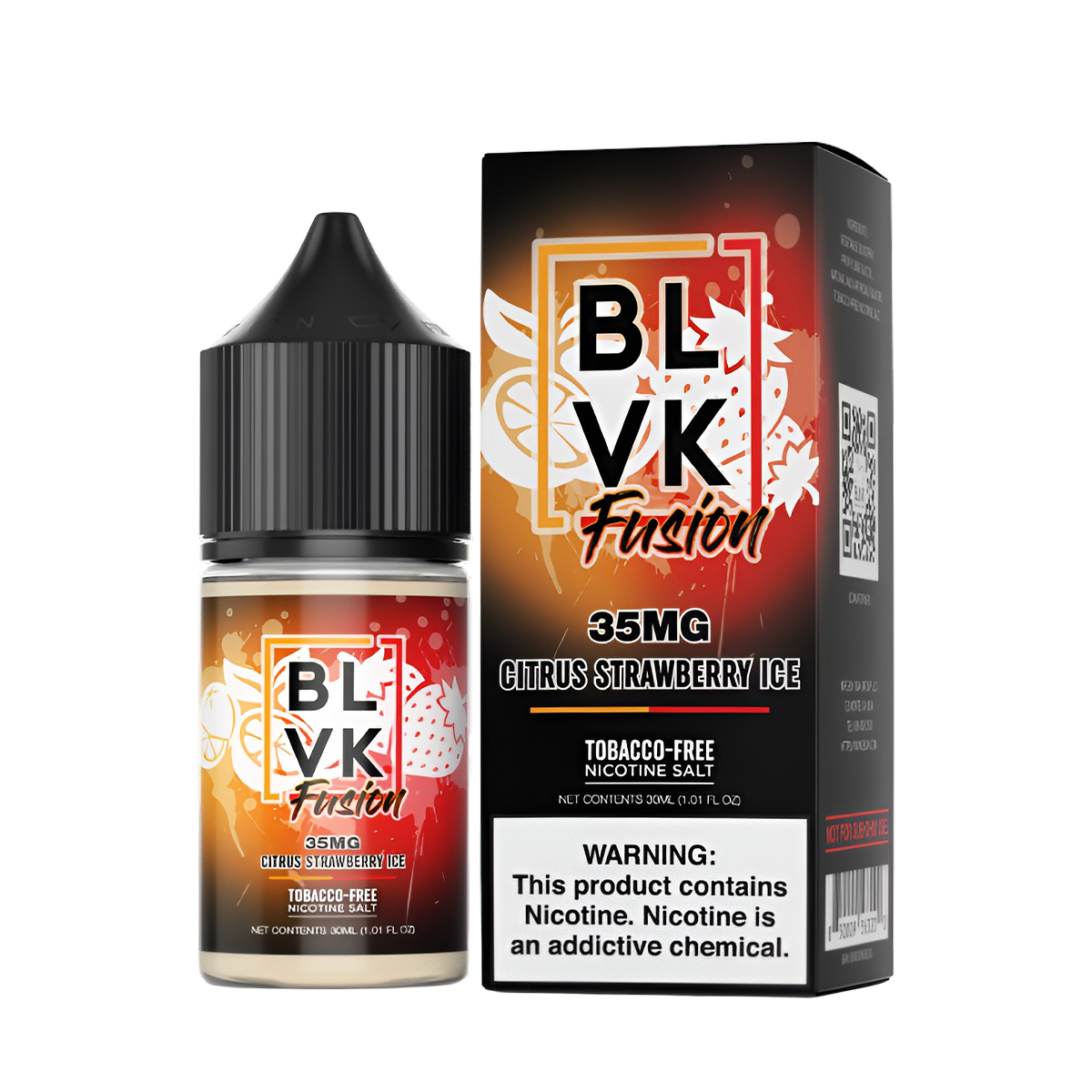 BLVK Fusion Salt Nic Vape Juice | 35 ~ 50Mg Nic in 5 Flavors BLVK Fusion Salt Nic Vape Juice | 35 ~ 50Mg Nic in 5 Flavors