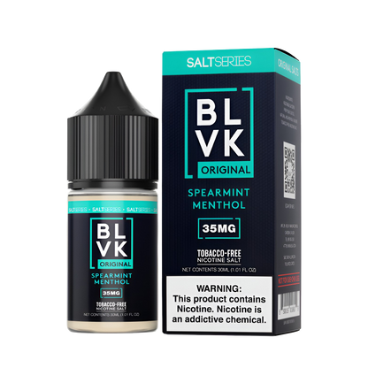 BLVK Original Salt Nicotine Vape Juice 35 Mg 30 Ml Creamy Strawberry