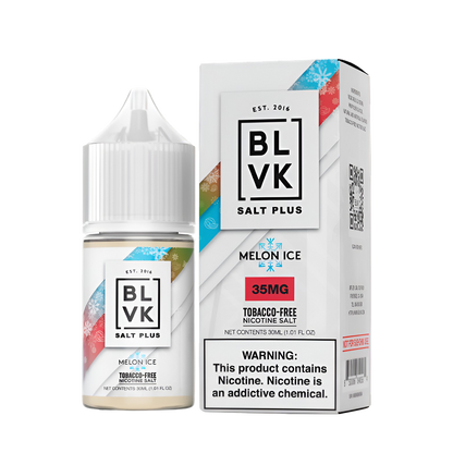BLVK Salt Plus Nicotine Vape Juice 35 Mg 30 Ml Melon Ice