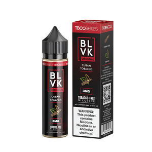 BLVK Tbco Freebase Vape Juice 0 Mg 60 Ml Cuban Tobacco | Vapezilla