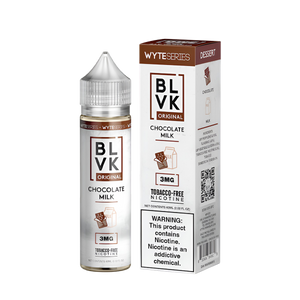 BLVK Wyte Freebase Vape Juice 0 Mg 60 Ml Chololate Milk | Vapezilla