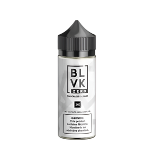 BLVK Zero Freebase Vape Juice 3 Mg 100 Ml Flavorless