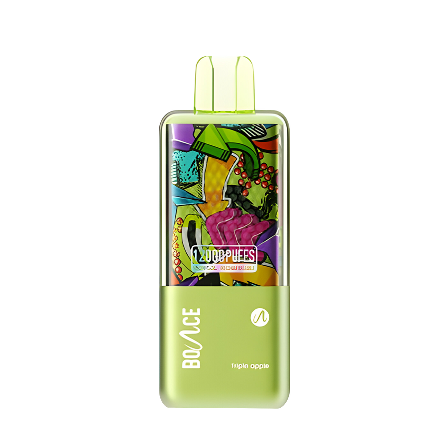 Bounce Turbo 12000 Disposable Vape Triple Apple