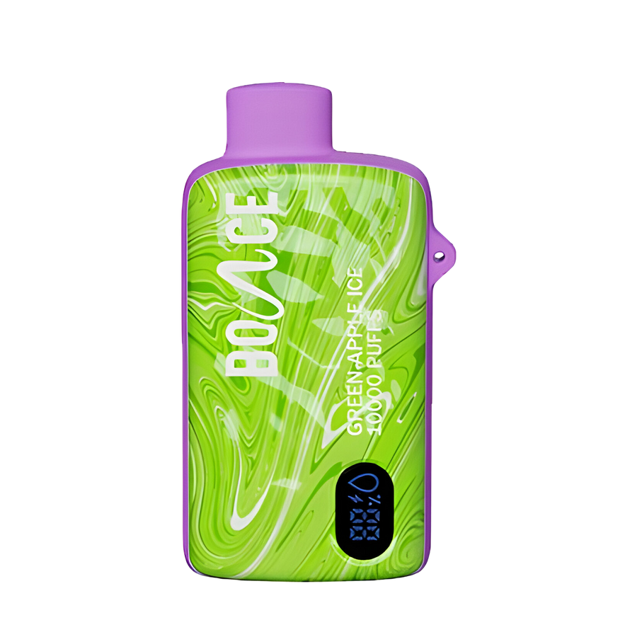 Bounce Vegas 10000 Disposable Vape Green Apple Ice