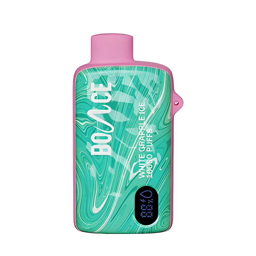 Bounce Vegas 10000 Disposable Vape White Grapple Ice