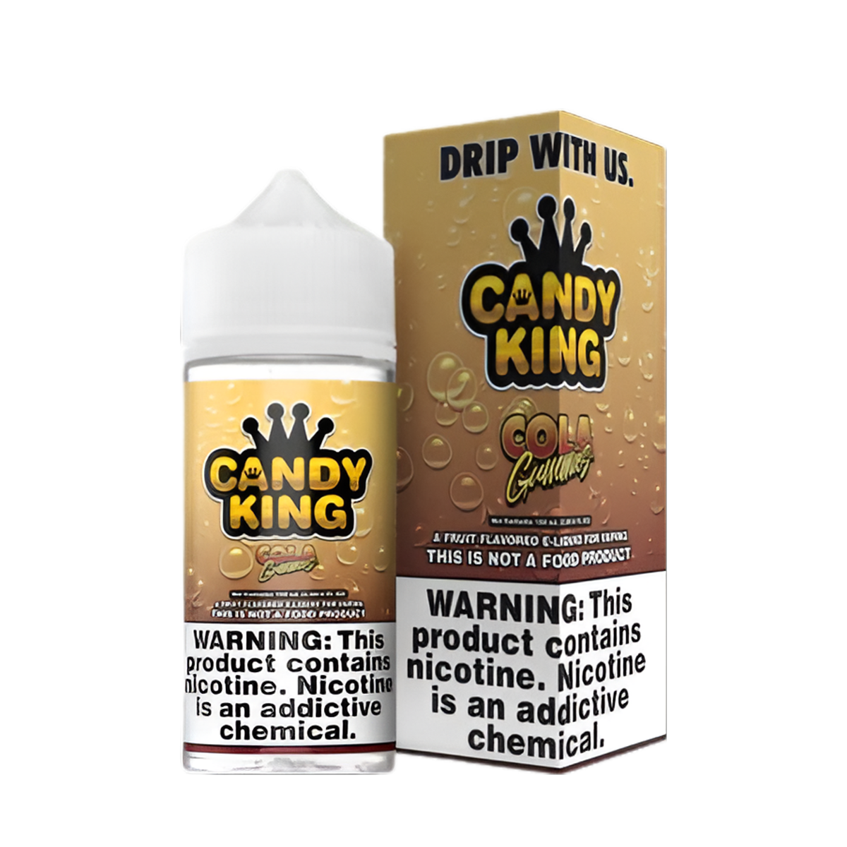 Candy King Freebase Vape Juice 0 Mg 100 Ml Cola Gummies