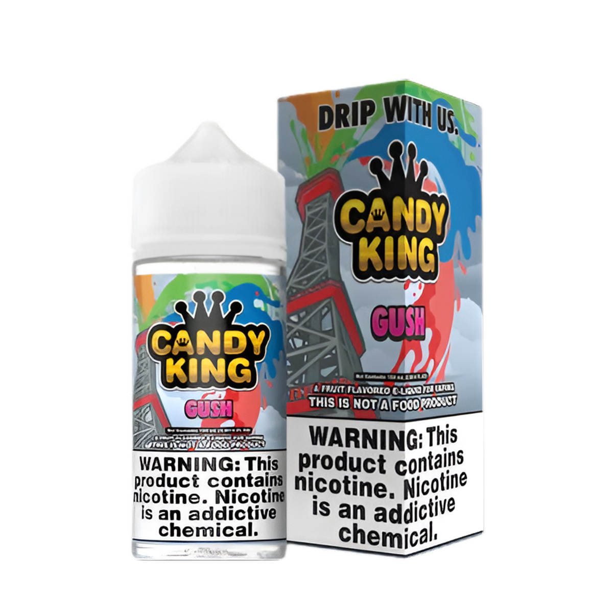 Candy King Freebase Vape Juice 0 Mg 100 Ml Gush