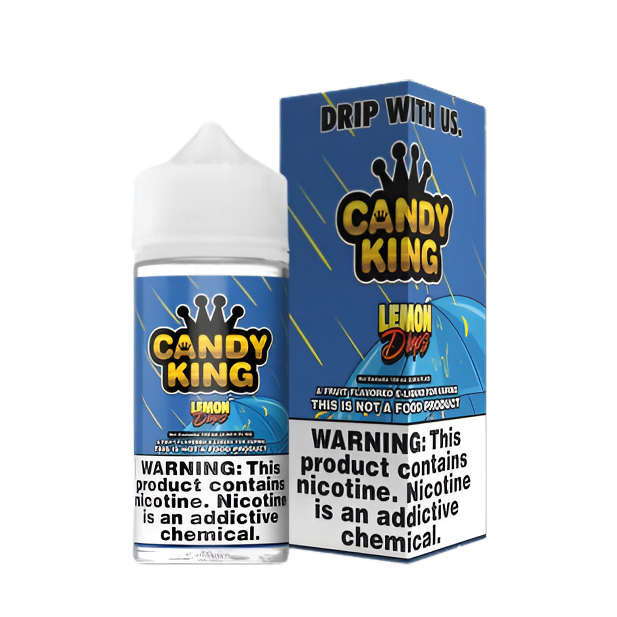 Candy King Freebase Vape Juice 0 Mg 100 Ml Lemon Drops