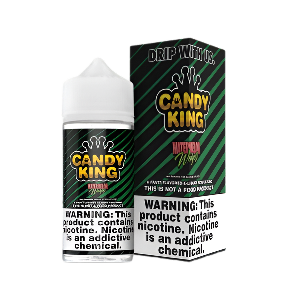 Candy King Freebase Vape Juice 0 Mg 100 Ml Watermelon Wedges