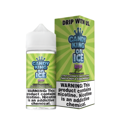Candy King Iced Freebase Vape Juice 0 Mg 100 Ml Hard Apple Ice