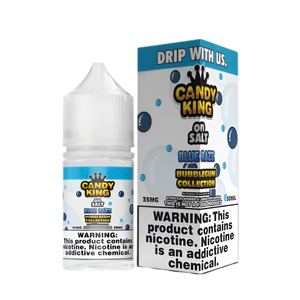 Candy King Salt Nicotine Vape Juice 35 Mg 30 Ml Blue Razz