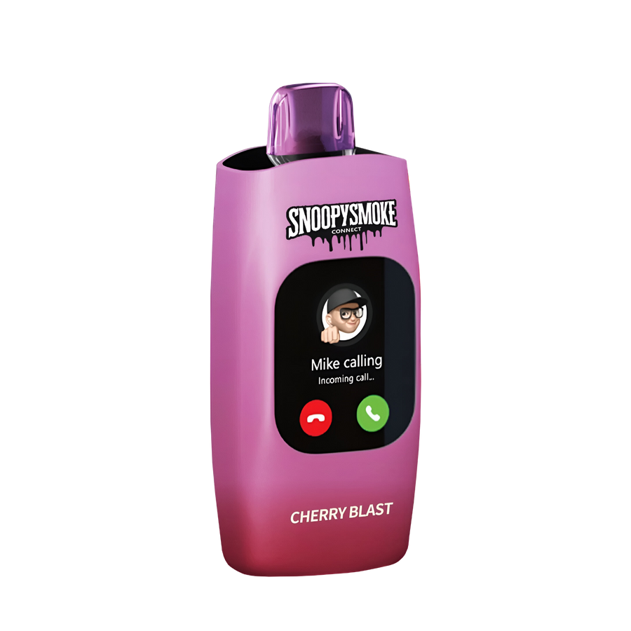 Snoopy Smoke Connect 30K Disposable Vape Cherry Blast