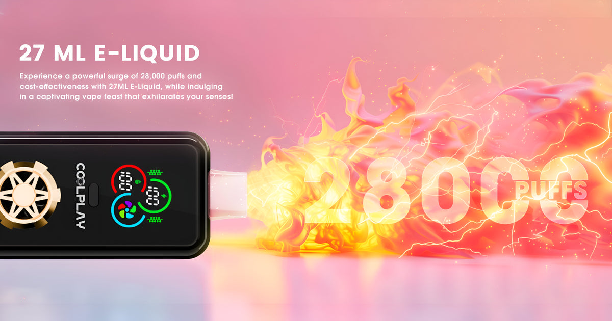 Coolplay Tornado 25K Disposable Vape