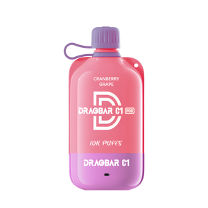 Dragbar C1 Disposable Vape Cranberry Grape  
