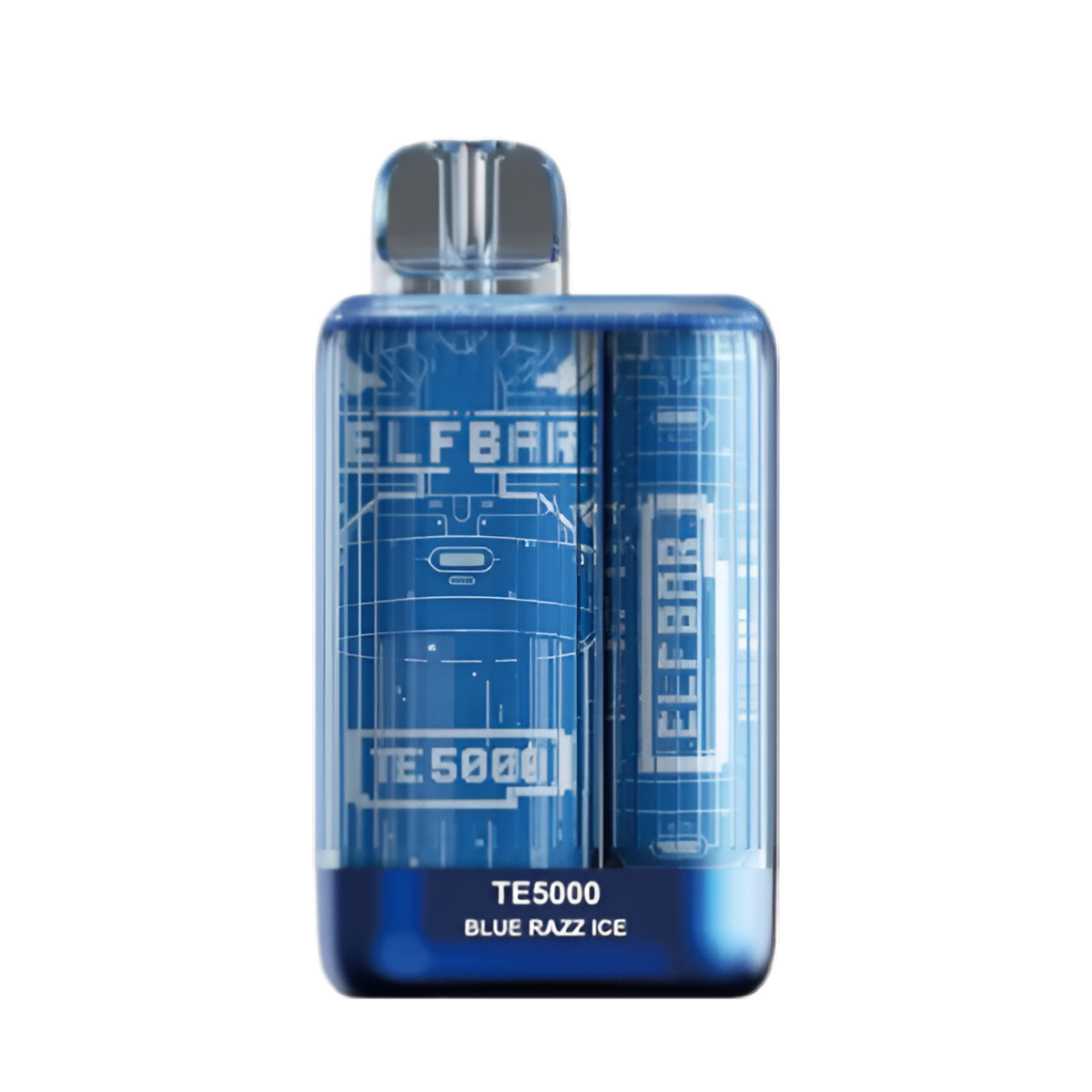 Elf Bar TE5000 Ultra Disposable Vape Blue Razz Ice  