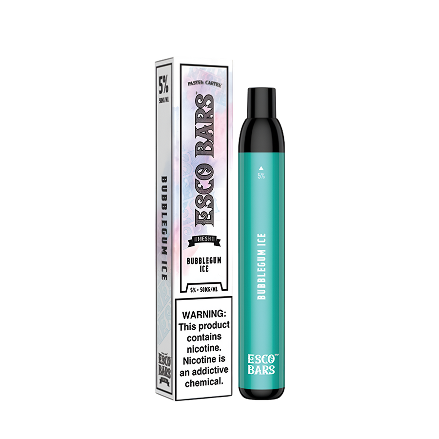 Esco Bar Mesh 2500 Disposable Vape - 5% Nicotine Bubblegum Ice
