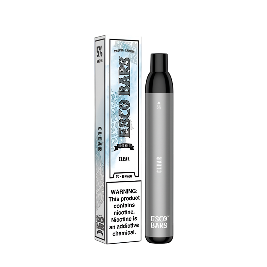 Esco Bar Mesh 2500 Disposable Vape - 5% Nicotine Clear