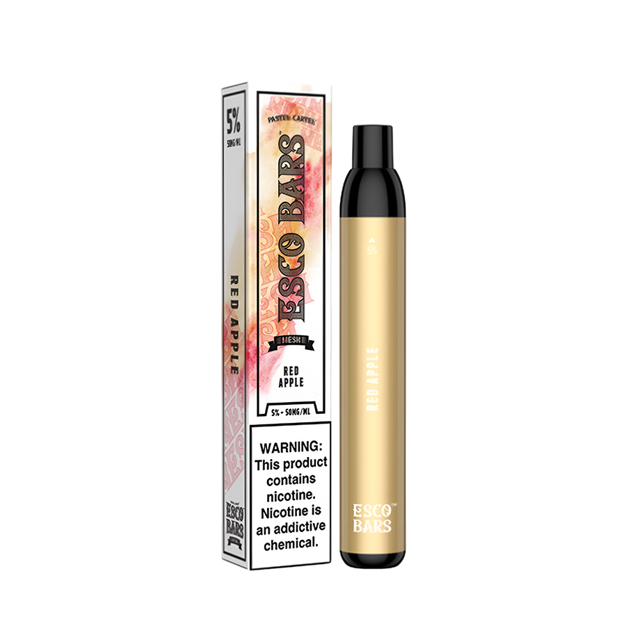 Esco Bar Mesh 2500 Disposable Vape - 5% Nicotine Red Apple