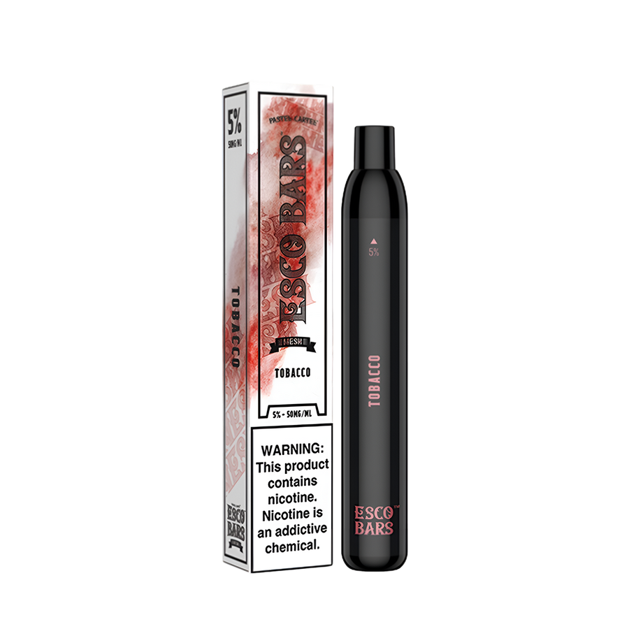 Esco Bar Mesh 2500 Disposable Vape - 5% Nicotine Tobacco