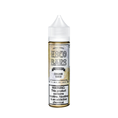 Esco Bars Freebase Vape juice 0 Mg Cinnamon Danish