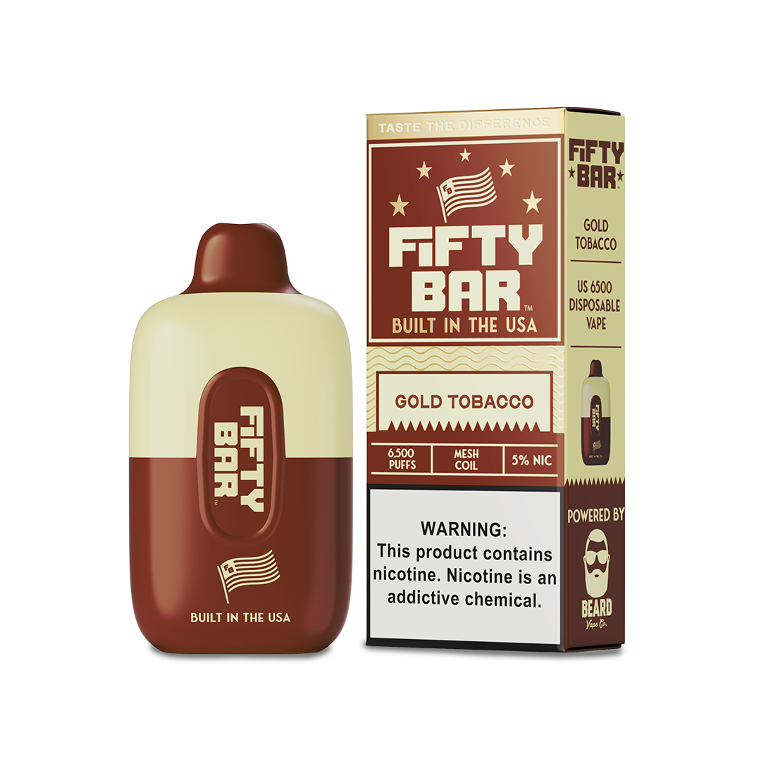 Fifty Bar 6500 Disposable Vape | 5% Nic in 23 Flavors Fifty Bar 6500 Disposable Vape | 5% Nic in 23 Flavors