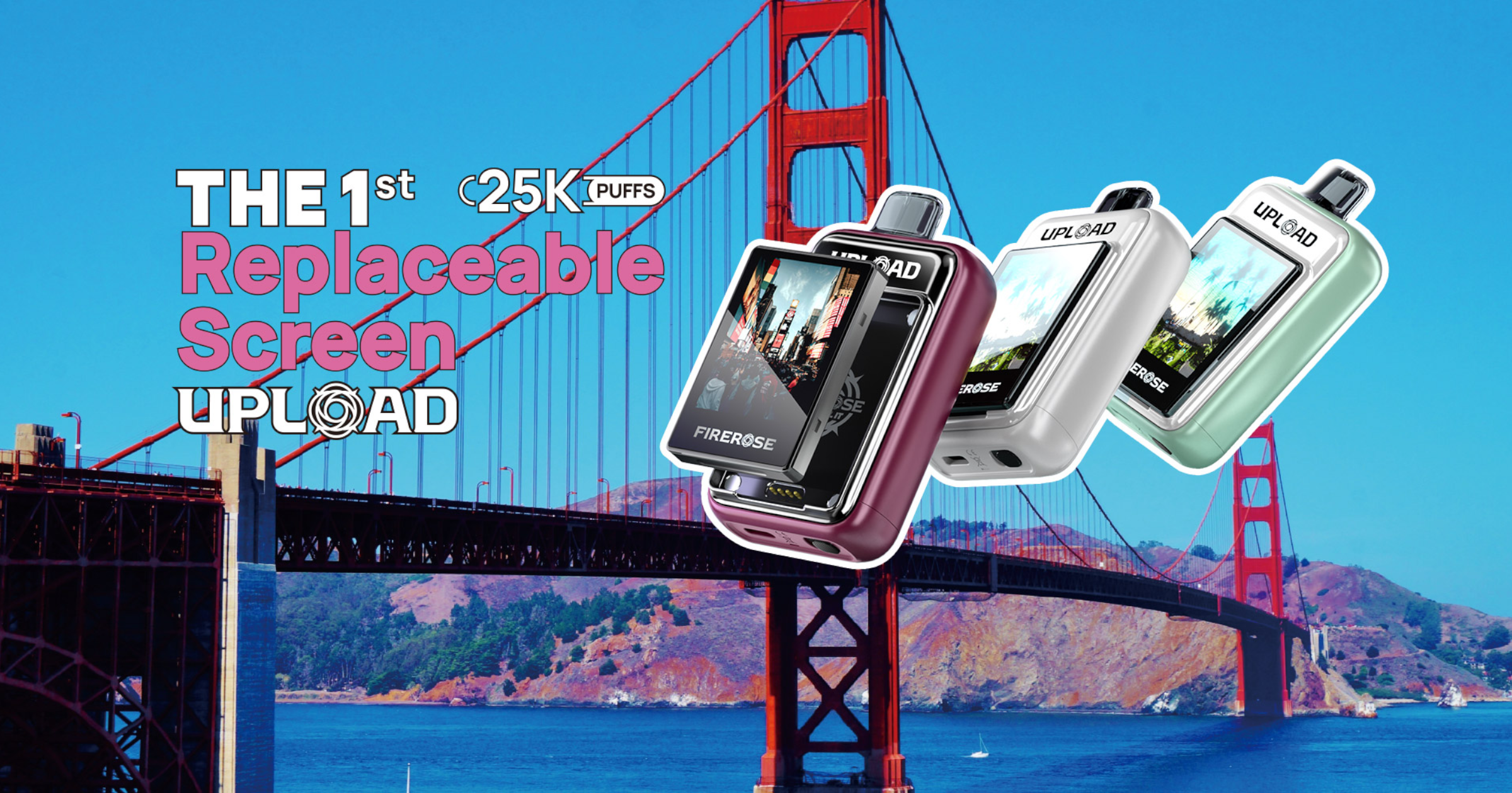 instafill disposable vape kit Elux FireRose 4500Vapesdirect main image 0