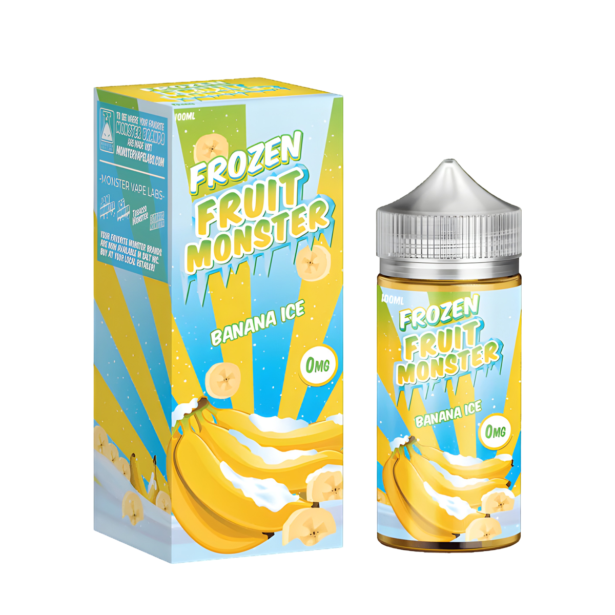 Frozen Fruit Monster Salt Nicotine Vape Juice 24 Mg 30 Ml Banana Ice