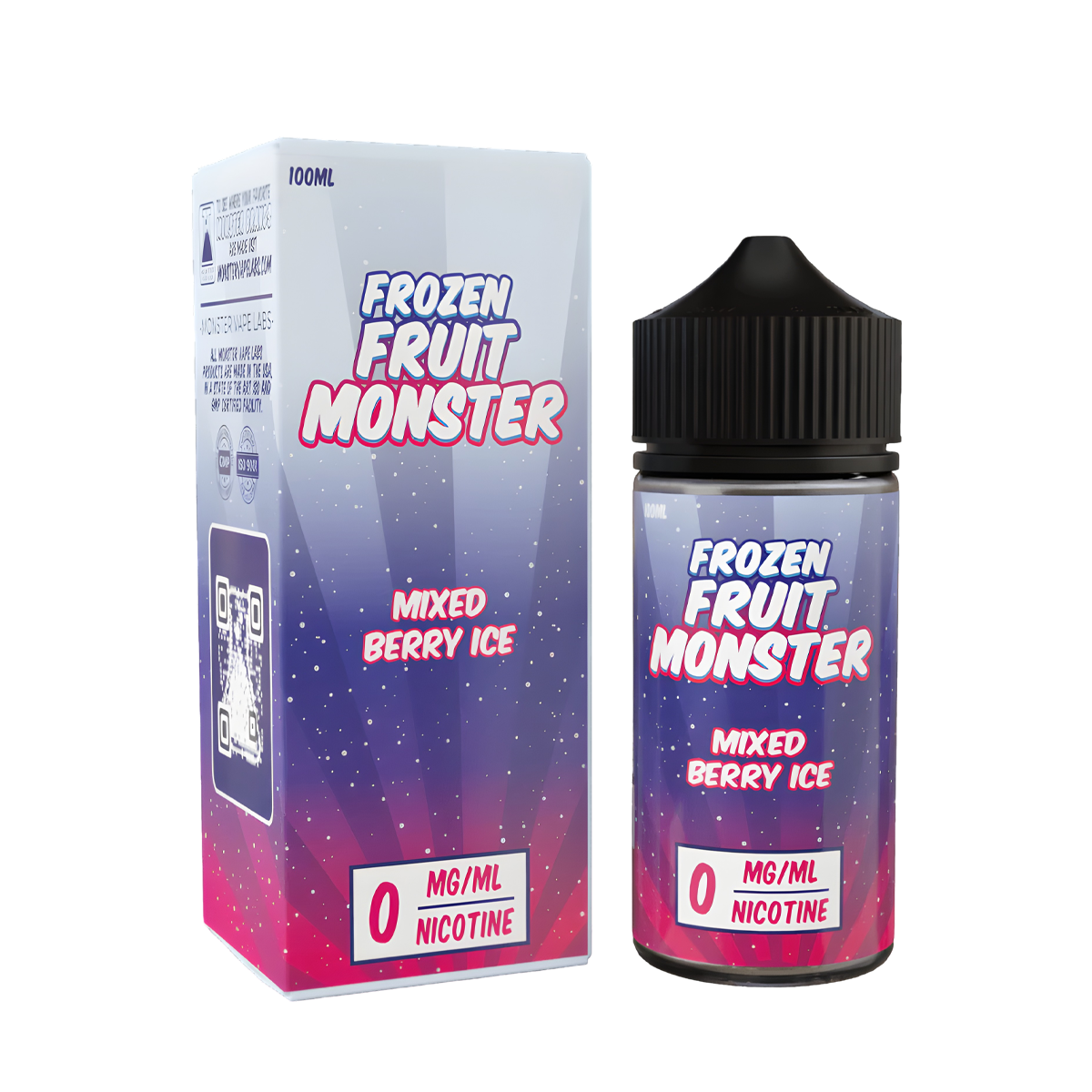 Frozen Fruit Monster Salt Nicotine Vape Juice 48 Mg 30 Ml Mixed Berry Ice
